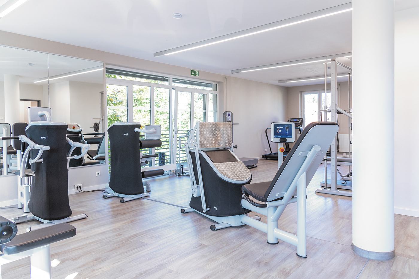 Trainingsbereich der Praxis medicus